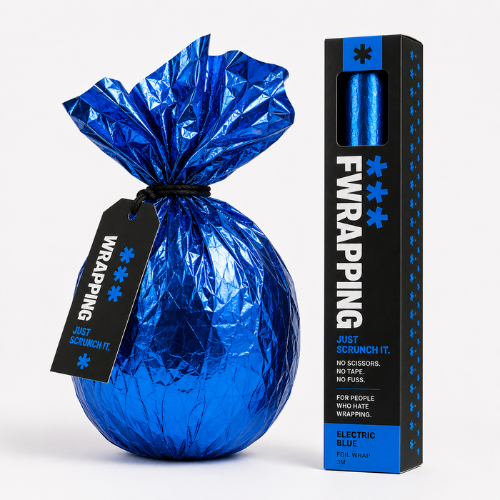 F*** Wrapping Electric Blue